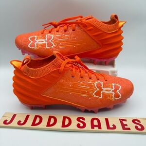 Under Armour Blur 2 MC Suede Orange Football Cleats 3027978-800 Men’s Size 8